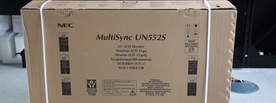 MultiSync UN552S and UN552VS Unboxing