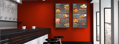Sharp Display Solutions for Restaurants