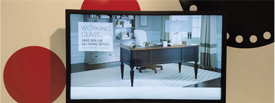 Sharp and Candela Equip Furniture Retailer with Interactive Display Solutions for a Unique Shopping Experience