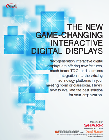 New Game-Changing Interactive Digital Displays Image