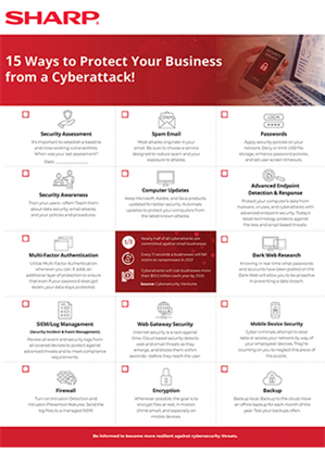15 Ways to Protect Your Business from a Cyberattack!