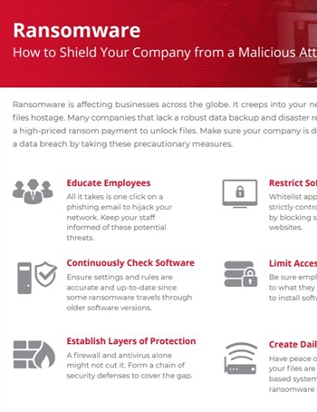 Ransomware: How to Shield Your Company From an Attack