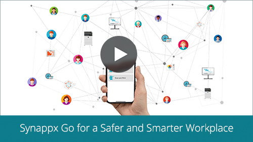 the Video: Synappx Go for Mobile Collaboration graphic link