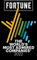 Fortune World's Most Admired Companies 2022 logo